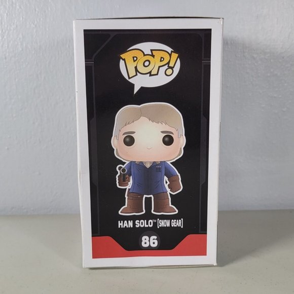 Funko Pop Star Wars 86 Han Solo Snow Gear Loot Crate Exclusive Rare Retired - Picture 3 of 7